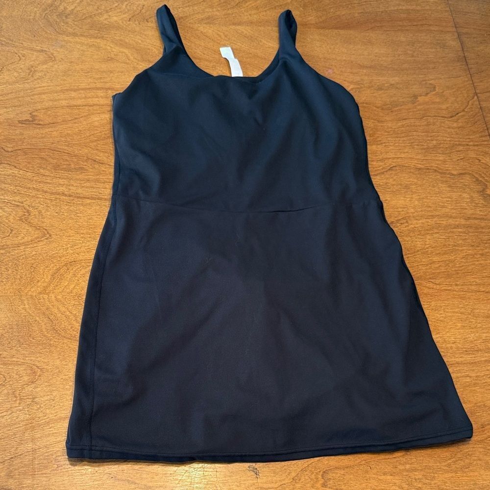 Elle Sport Athletic Black Mini Dress